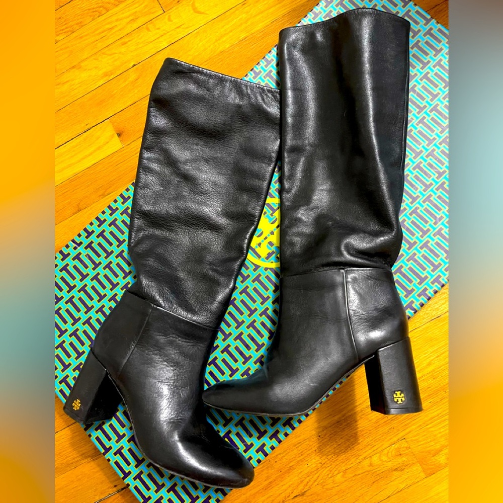 Tory Burch leather boots